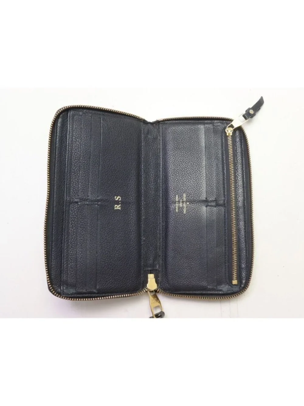 Louis Vuitton Monogram Empreinte Zippy Wallet Zip Around